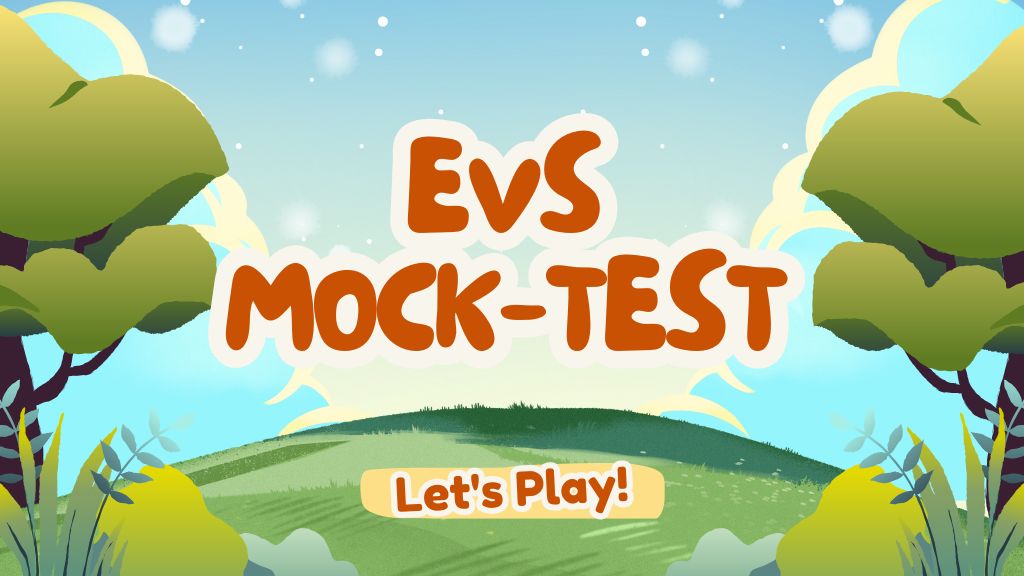 EVS MOCK TEST FREE